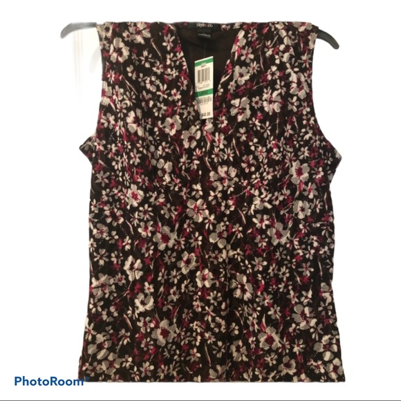 NWT Style and Co top size Large - Picture 1 of 3
